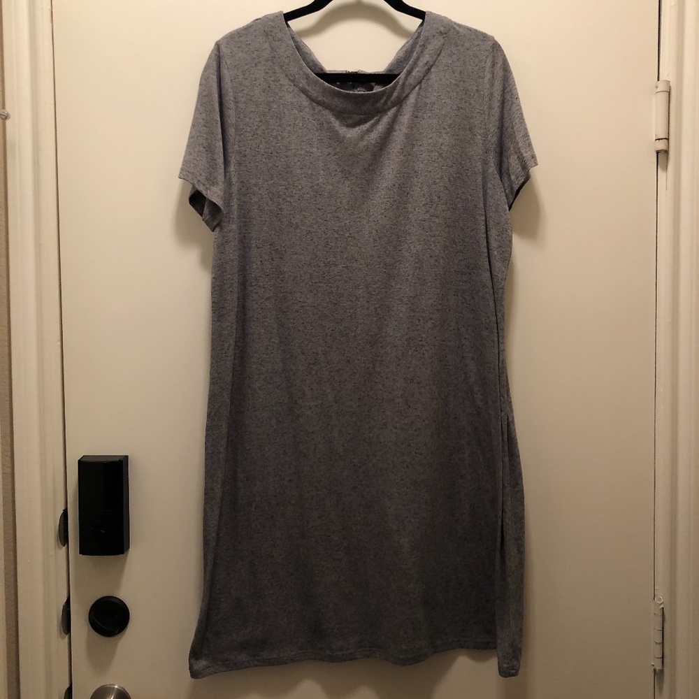 Merona Gray T-Shirt Dress (PLUS)